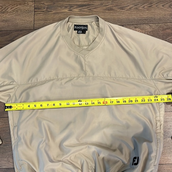 FootJoy tan windbreaker size large - Picture 3 of 8